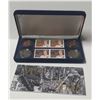 Image 1 : 2003 Queen Elizabet II Coronation Stamp & Coin Set.