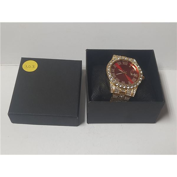 New Jeweled Quartz Watch