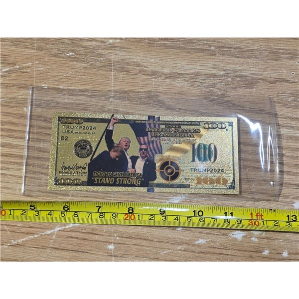 Trump 100 dollar fantasy bill