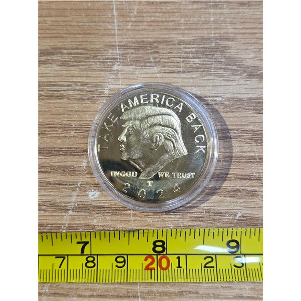 Take back america trump fantasy coin