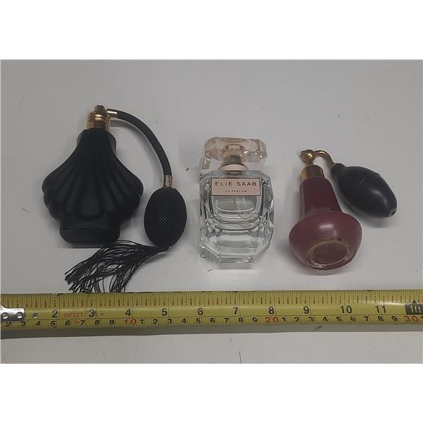 (3) Perfume Bottles