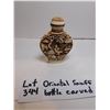 Image 3 : 344.  ORIENTAL CARVED ANTIQUE SNUFF BOTTLE