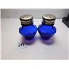 Image 1 : 348.  COBALT BLUE SALT AND PEPPER