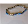 Image 7 : 351.  FIRE OPAL MEXICO 950 SILVER BRACELET 9.19G