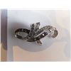 Image 3 : 357.  SIGNED BOUCHER RHINESTONE BAGUETTE BROOCH, SCARCE