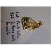 Image 4 : 362.  PARKLANE GOLD AND SILVER TONE CAT BROOCH