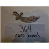 Image 1 : 364.  CORO  RHINESTONE SCIMITER BROOCH, VINTAGE