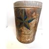 Image 3 : 404.  STAR COFFEE TIN, PAPER LABEL, NO LID