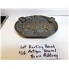 Image 2 : 406.  HUNTING HOUND, ANTIQUE BRONZE/BRASS ASHTRAY