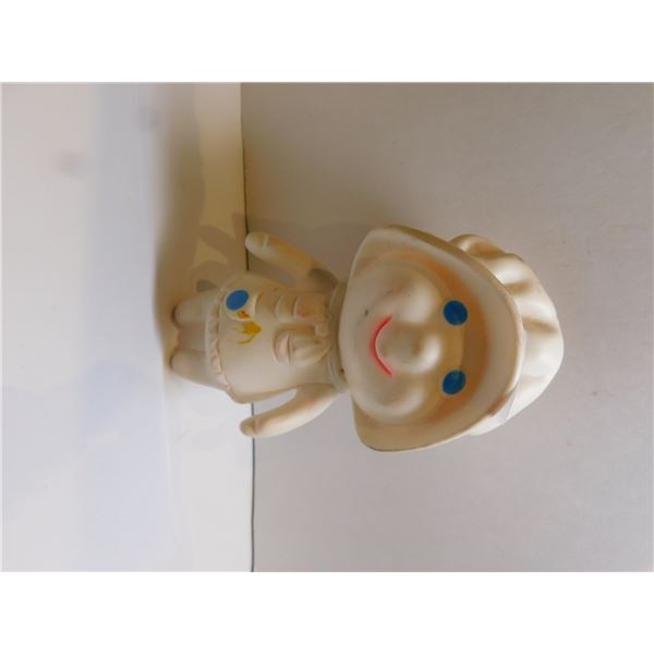 430.  VINTAGE PILLSBURY DOUGH GIRL RUBBER TOY