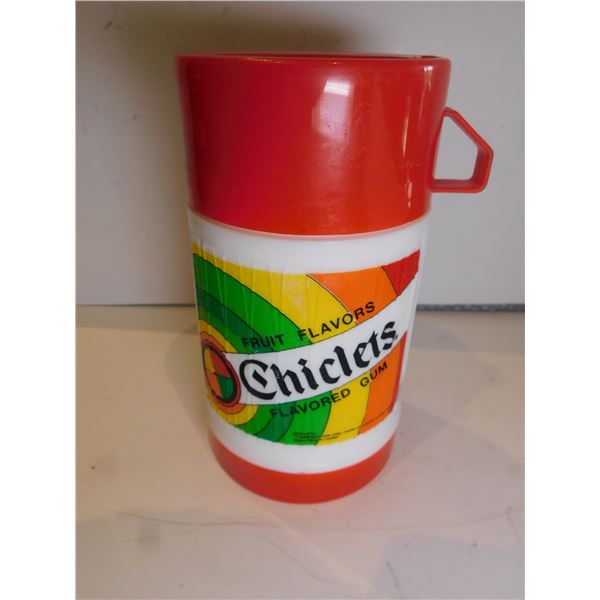 434.  CHICLET THEMED THERMOS