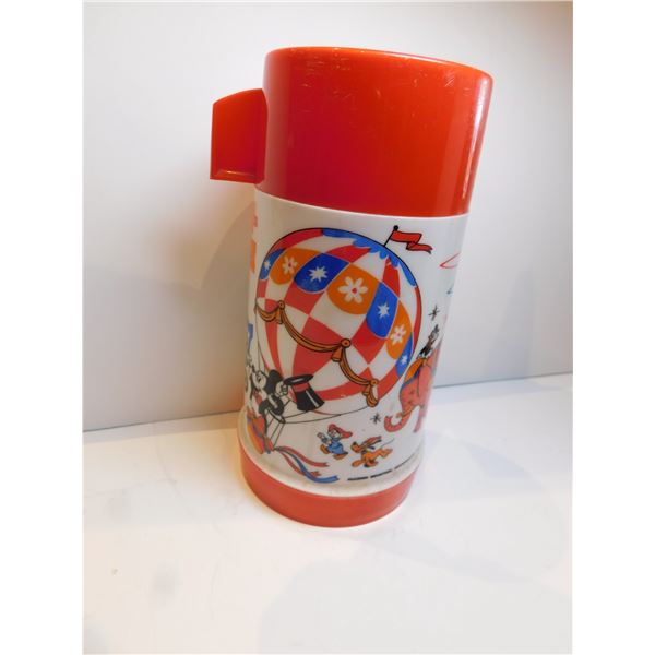 435.  CIRCUS THEMED THERMOS