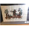 Image 2 : 441.  FRAMED PAPYRUS ART “CLASSICAL STYLE”
