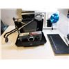 Image 1 : 449.  POLAROID AUTOMATIC 100 LAND CAMERA, WITH ACCESSORIES IN BOX
