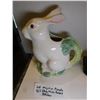 Image 2 : 467.  MAJOLICA, PIZZATO ITALY, RABBIT PITCHER
