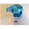 Image 3 : 474.  BLUE ART GLASS POLAR BEAR