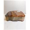 Image 3 : 477.  ONYX NAPKIN HOLDER BROWN