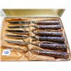 Image 2 : 480.  CROWN SHEFFIELD, MASTER CUTTERS, STEAK KNIFE SET