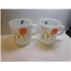 Image 1 : 482.  2-FIRE KING MCDONALD’S MUGS, D-HANDLE, GOOD MORNING MUGS