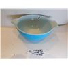 Image 2 : 494.  442, 1 ½ QT PYREX BLUE CINDERELLA MIXING BOWL