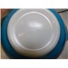 Image 5 : 494.  442, 1 ½ QT PYREX BLUE CINDERELLA MIXING BOWL