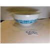 Image 1 : 495.  443, 2 ½ QT PYREX HORIZON BLUE CINDERELLA MIXING BOWL