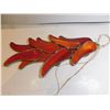 Image 3 : 514.  HANGING PEPPERS STAIN GLASS WALL HANGING