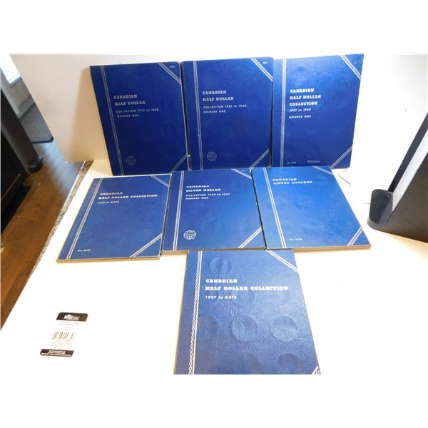522.  BLUE COIN FOLDERS, EMPTY, GOOD CONDITION