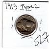 Image 2 : 527.  1913 AMERICAN BUFFALO NICKEL TYPE 2