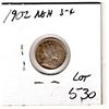 Image 2 : 530.  1902 NO H FIVE CENT EDWARD VII