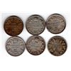 Image 1 : 532.  EDWARD VII TEN CENTS 1902H, 1903, 1903H,1904, 1908, 1909
