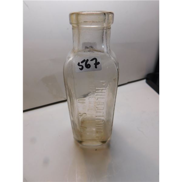 567.  HIRE’S HOUSOLD EXTRACT BOTTLE