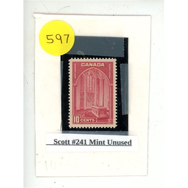 Scott #241 Mint Unused.