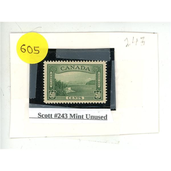 Scott #243 Mint Unused.