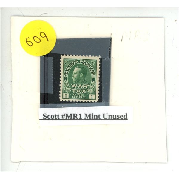 Scott #MR1 Mint Unused.