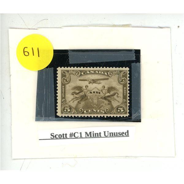 Scott #C1 Mint Unused.