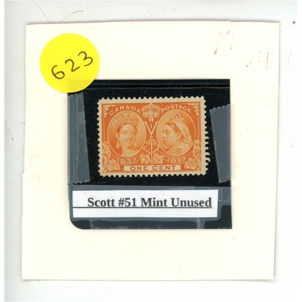 Scott #51 Mint Unused.