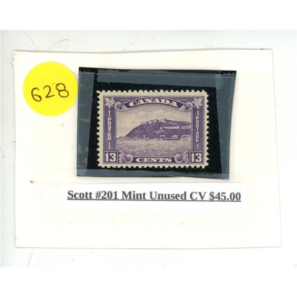 Scott #201 Mint Unused CV $45.00.
