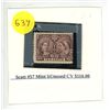 Image 1 : Scott #57 Mint bUnused CV $110.00.