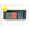 Image 1 : Scott #89,90, 91 Mint Unused CV $300.00