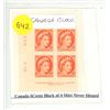 Image 1 : Canada 6Cents Block of 4 Mint Never Hinged.
