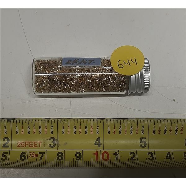 24 KT Gold Flakes.