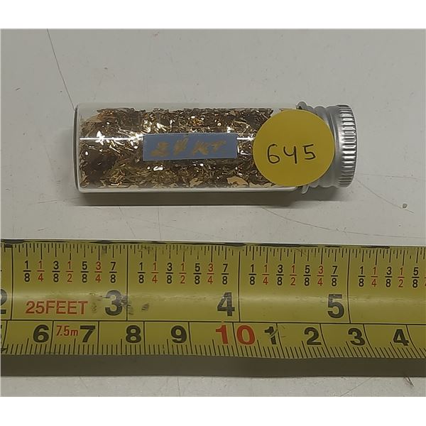 24 KT Gold Flakes.