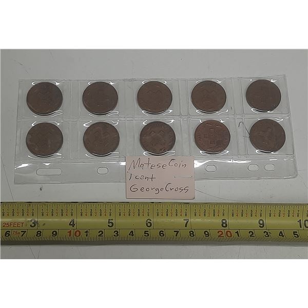 Matese Coin One Cent George Cross. (10)