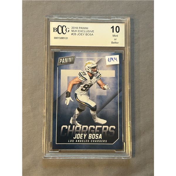 Joey Bosa - Football Card - Graded Mint