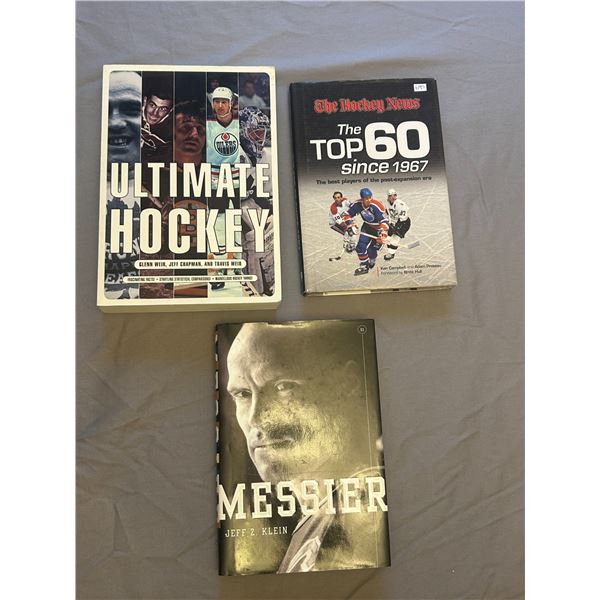 Assortment of Hockey Books