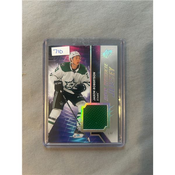 Jason Robertson - Rookie Jersey Hockey Card