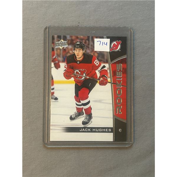 Jack Hughes - Rookie Card