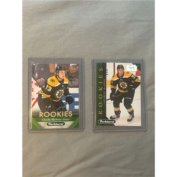 Charlie McAvoy - Rookie Cards