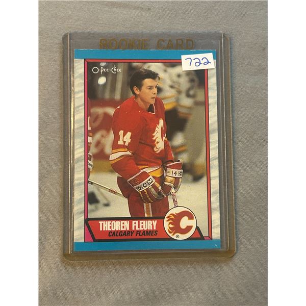 Theo Fleury - Rookie Card